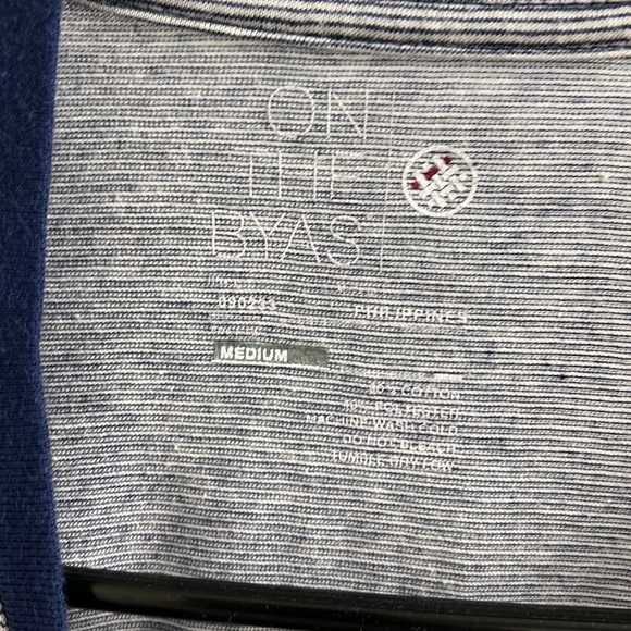 On the Byas Striped T-Shirt - Picture 6 of 6